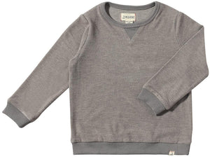 Me & Henry So Soft Boys Fleece Sweatshirt in Grey: Size 2/3 to 8/9 Years