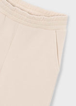 Load image into Gallery viewer, Mayoral Girls Jogger Wide Leg Pants in Cream: Size 2 to 9 Years
