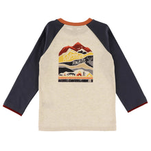 Load image into Gallery viewer, Nano “Adventure Awaits” Raglan Sleeve Tee: Size 2 to 8 Years
