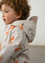 Load image into Gallery viewer, Mayoral Fox and Bear Rain Jacket: Size 2 to 4 Years
