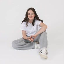 Load image into Gallery viewer, Mini Mioche Cozy Wide Leg in Heather Grey: Size 1/2 to 13/14
