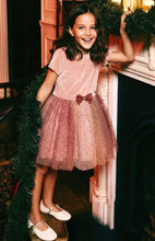 Load image into Gallery viewer, Deux Par Deux Velvet and Tulle Dress: Size 3 to 8 Years
