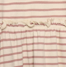 Load image into Gallery viewer, Minymo Ribbed Cotton Striped Dress: Size 2 to 8 Years
