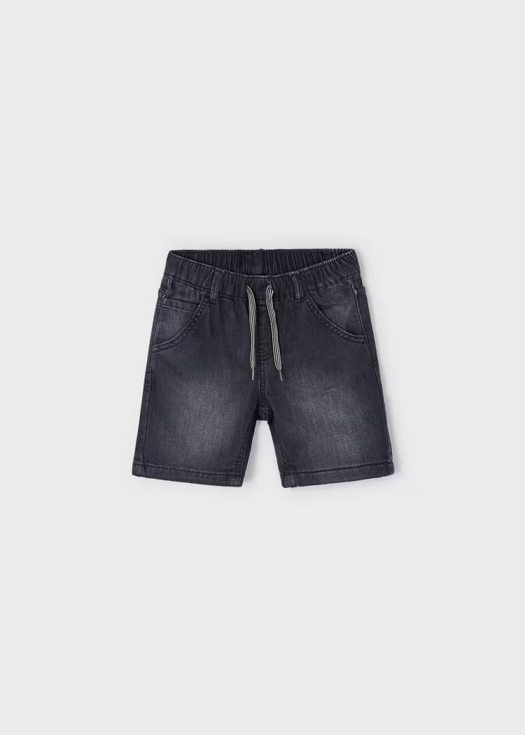 Mayoral Denim Shorts in Grey: Size 3 to 9 Years