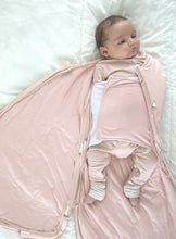 Load image into Gallery viewer, GunaMuna Sleep Sack Swaddle in “Tutu Geese” Print TOG 1.0 : Size NB  to 18/24M
