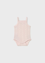 Load image into Gallery viewer, Mayoral Baby Tank Top Style Pointelle Onesie in Pink: Size 2-4 to 18M
