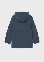 Load image into Gallery viewer, Mayoral Water Proof Hooded Rain Jacket in Navy: Size 8 to 18Years

