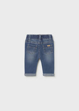 Load image into Gallery viewer, Mayoral Baby Cuffed Jeans: Size 2M to 18M
