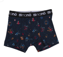 Load image into Gallery viewer, Nano Boys Boxer Brief Dino/Grey Blue Print 2 Pack : Sizes 2/3 to 10/12 (Copy)

