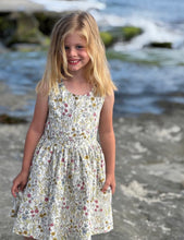 Load image into Gallery viewer, Vignette “Tilly” Dress in Pink Flower : Size 2 to 8 Years
