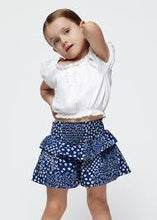 Load image into Gallery viewer, Mayoral Girls Frilled T-Shirt in White: Size 4 to 8 Years
