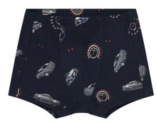 Load image into Gallery viewer, Minymo 3 Pack Boxer Briefs “Racecar” Print: Size 2 to 8 Years
