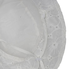 Load image into Gallery viewer, Calikids Baby Cotton Sun Hat in White
