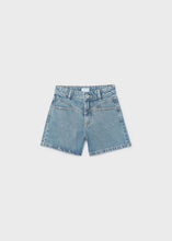 Load image into Gallery viewer, Mayoral Junior Girls Wide Denim Shorts: Sizes 8 to 18 Years
