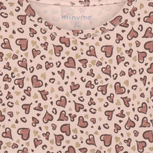 Load image into Gallery viewer, Minymo Organic Cotton Heart Print Long Sleeved Shirt: Size 2 to 8 Years
