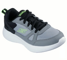 Load image into Gallery viewer, Skechers “Technix Pacer” Sneakers in Gray/Black: Size 1 to 5

