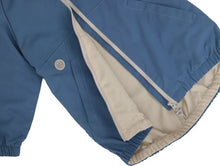 Load image into Gallery viewer, Calikids Lined 100% Waterproof Hooded Rain Jacket in Blue: Size 2 to 6 Years
