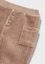 Load image into Gallery viewer, Mayoral Baby Boy So Soft Ribbed Pants in Brown: Size 2-4M to 18M
