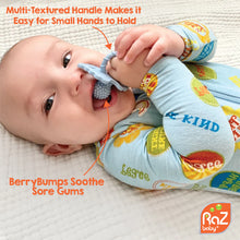 Load image into Gallery viewer, Raz-Baby “Raz-Berry” Teether in Coconut: 3M+
