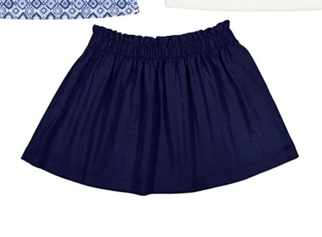 Mayoral Dark Blue Skirt: Size 3 to 9 Years