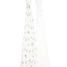 Load image into Gallery viewer, Aden + Anais Silky Soft Swaddle in Tiny Bird Print
