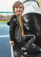 Load image into Gallery viewer, Mayoral Boys Zip Up Hoodie in 2 Tone Grey: Size 2 to 9
