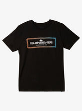 Load image into Gallery viewer, Quiksilver Short Sleeved Tee with Checkerboard Logo Graphic
