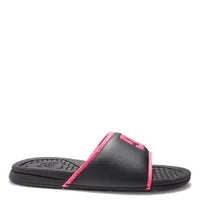 Load image into Gallery viewer, DC Girls Bolsa Slide in Black/Pink: Size 11 to 5
