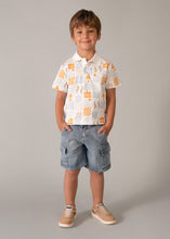 Load image into Gallery viewer, Mayoral Boys Denim Shorts in Dark Wash: Sizes 2 to 9 Years
