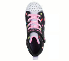 Load image into Gallery viewer, Skechers “Icon Party” Twinkle Toes High Top Sneakers: Size 10.5 to 2
