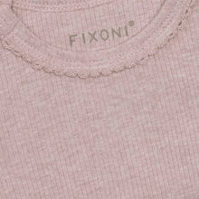 Load image into Gallery viewer, Fixoni Ribbed Modal Cotton Long Sleeve Top in Lavender: Size 3M to 12M
