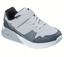 Load image into Gallery viewer, Skechers “Pillar Duo” Sneakers in Light Gray: Size 10 to 4

