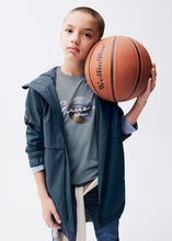 Load image into Gallery viewer, Mayoral Water Proof Hooded Rain Jacket in Navy: Size 8 to 18Years
