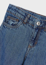Load image into Gallery viewer, Mayoral Medium Wash Wide Leg Denim Jeans: Size 2 to 9 Years
