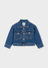 Load image into Gallery viewer, Mayoral Girl Denim Jacket: Size 3 to 9 Years
