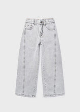 Load image into Gallery viewer, Mayoral Girls Wide Leg Denim Pants: Size 10 to 18 Years
