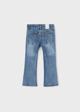 Load image into Gallery viewer, Mayoral Girl Flare Jeans: Size 2 to 9 Years
