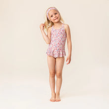 Load image into Gallery viewer, Nano Tiny Florals Print One Piece Swimsuit: Size 6M to 8 Years

