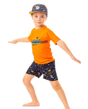 Load image into Gallery viewer, Nano Boys Colorful Surfer/Gamer Print Baseball Cap : Sizes 2/5 8/12 Years
