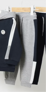 Mayoral Baby Joggers In Colour Navy/Grey: Size 6M to 36M