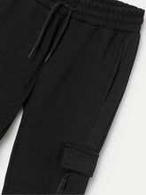 Load image into Gallery viewer, Mayoral Fleece Cargo Style Joggers in Black: Size 8 to 14 Years
