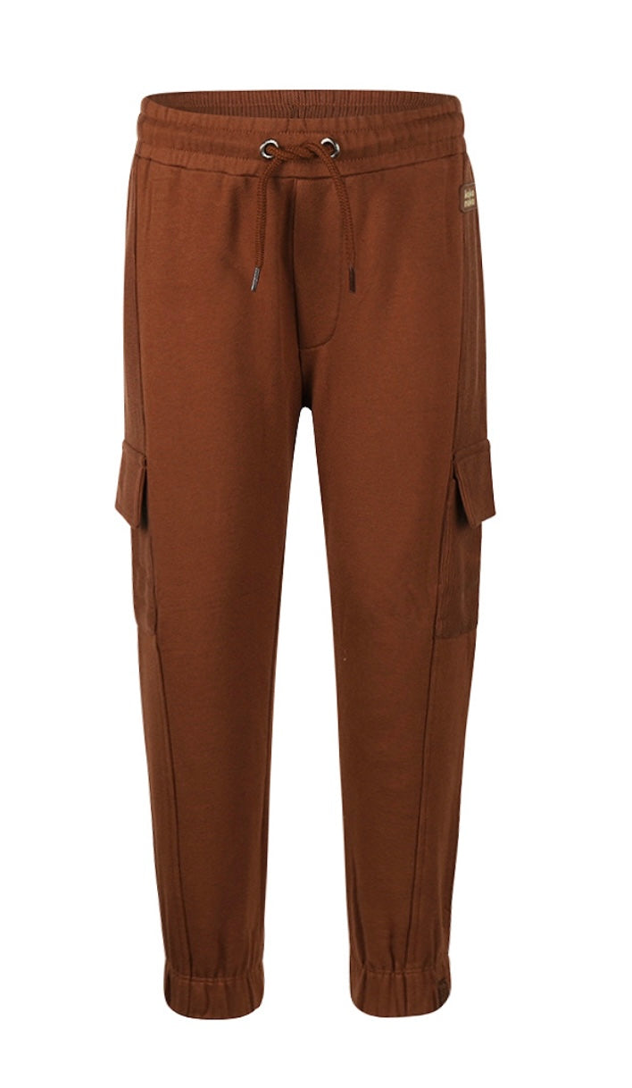 Cargo Style Jogger Pants in Brown: Size 4 to 6 Years