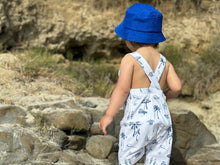 Load image into Gallery viewer, Me &amp; Henry Dandy Beach Print Overalls: Size 0/3M to 18/24M

