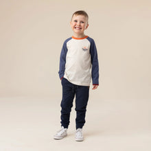 Load image into Gallery viewer, Nano “Adventure Awaits” Raglan Sleeve Tee: Size 2 to 8 Years
