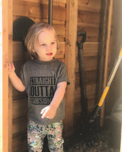 Load image into Gallery viewer, Little &amp; Lively “Straight Outta Gibsons” Tees - MADE IN CANADA 🇨🇦 : Size 0-6M to 13/14 Years
