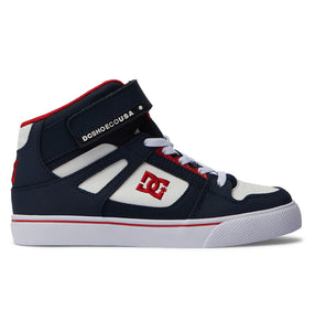 DC Boys Pure High Elastic Lace High-Top Sneakers: Size 2 to 7