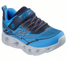 Load image into Gallery viewer, Skechers “Vel Trox” Light Up Sneakers: Size 10 to 4

