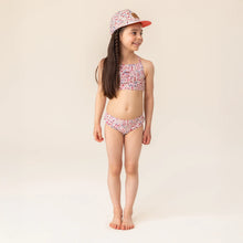 Load image into Gallery viewer, Nano Girl Tiny Floral Print 2 Piece Swimsuit: Size 4 to 14 Years
