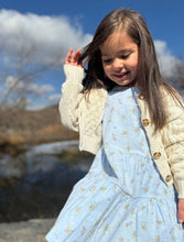 Load image into Gallery viewer, Vignette Girls Cardigan in Cream: Size 2-16y
