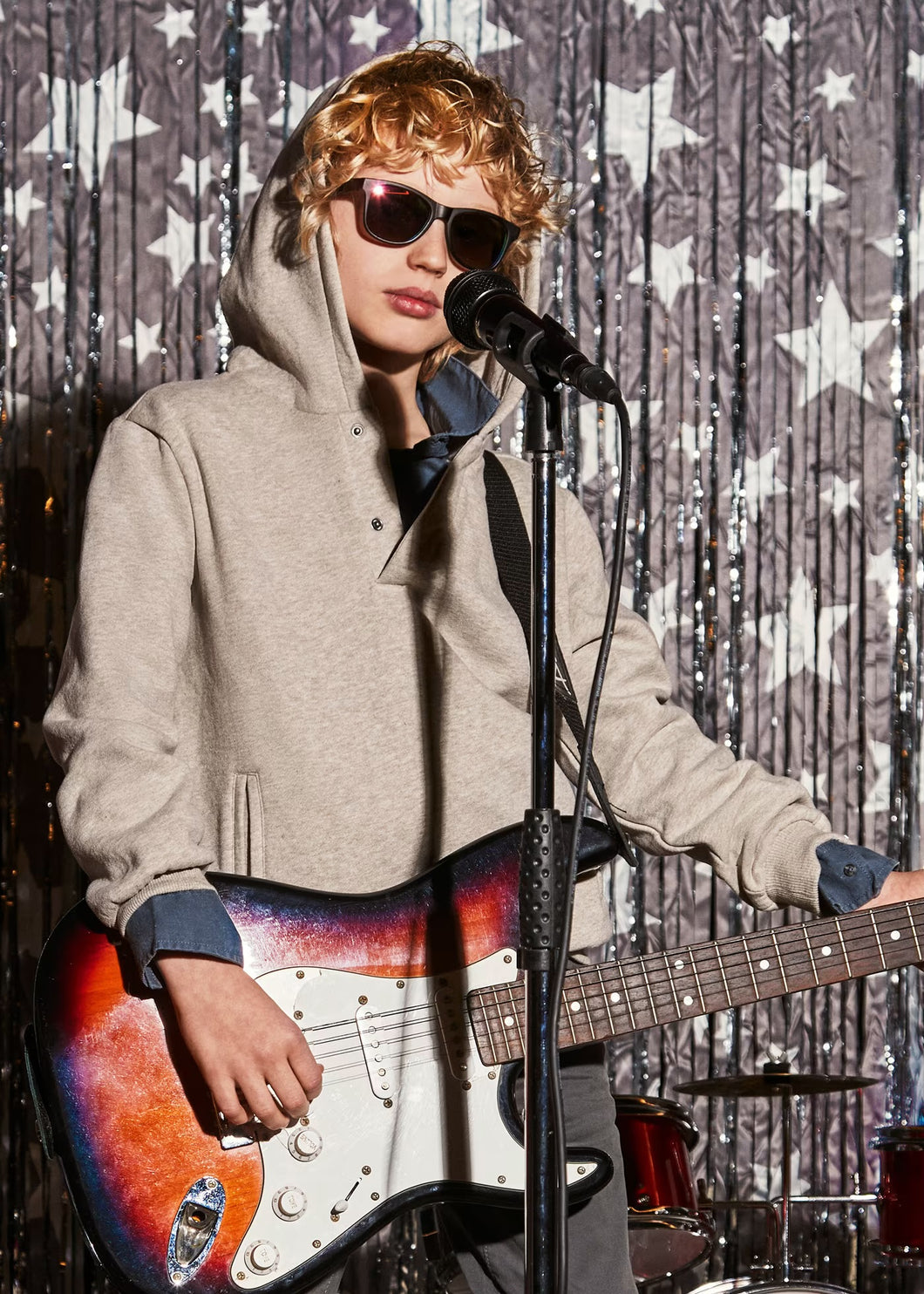 Mayoral Cozy Hoodie in Pebble Grey: Sizes 8 to 18